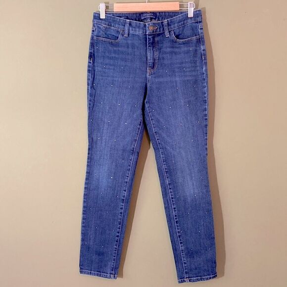 Talbots Simply Flattering 5-Pocket Ankle  jeans 6 - Picture 1 of 9